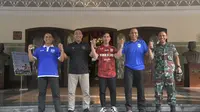 Wali Kota Semarang Hendrar Prihadi dan Wali Kota Surakarta Gibran Rakabuming Raka enggan ingin ada kekisruhan di  Laga Grup A Piala Presiden 2022.