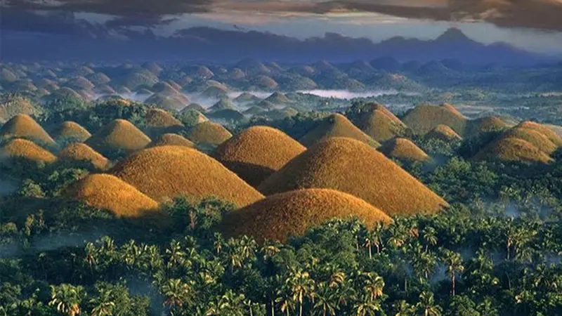Bukit Cokelat di Filipina