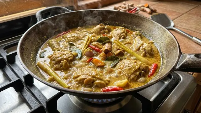 Resep ayam gulai santan