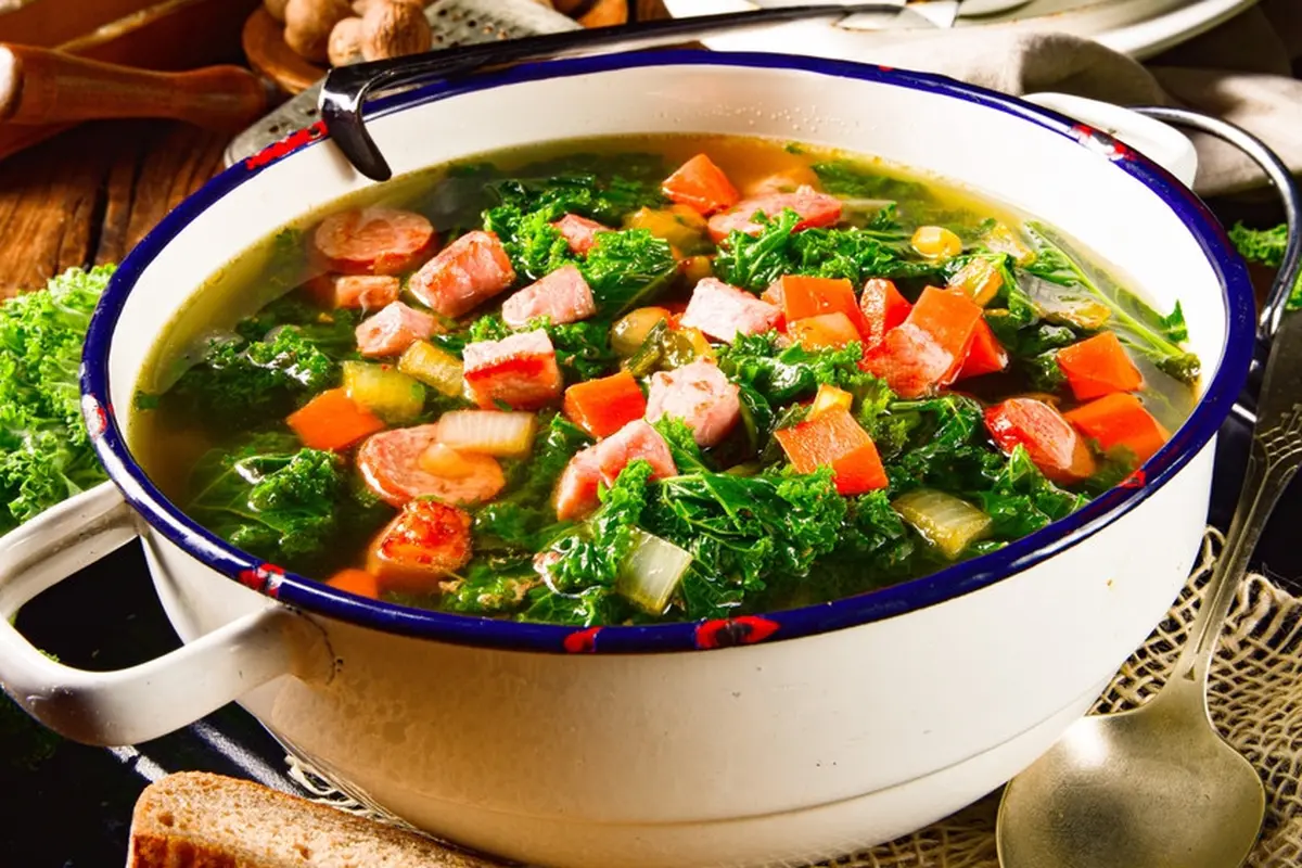 sup sayur kale