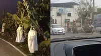 7 Momen Aneh Waktu di Jalan, Ada Penampakan Pocong Hingga Dinosaurus