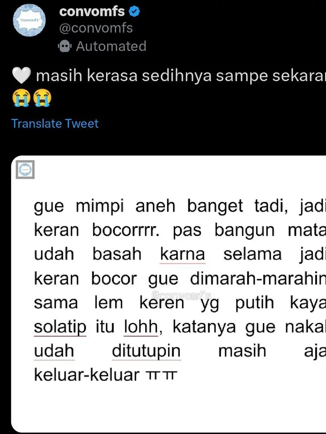 8 Curhatan Netizen saat Mimpi Ini Absurd Banget, Bikin Heran
