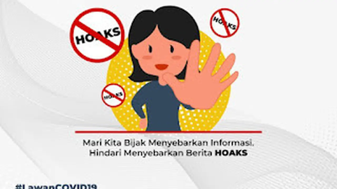 Stop Sebarkan Hoaks Covid-19
