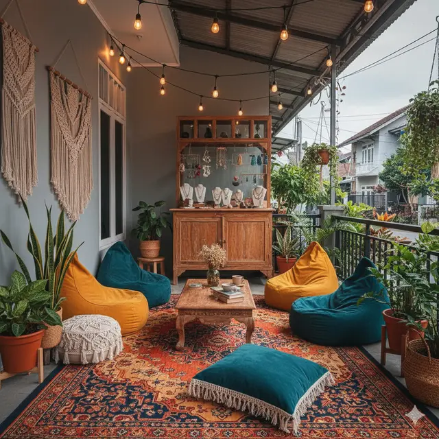 Model Teras Rumah untuk Santai dan Jualan