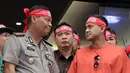 "Polres Jakarta Selatan memberikan kesempatan ke teman-teman yang sudah bergelut dengan narkoba, silahkan datang untuk rehabilitasi. Intinya berubah dan menjauhi narkoba," tutur Ramzi. (Deki Prayoga/Bintang.com)