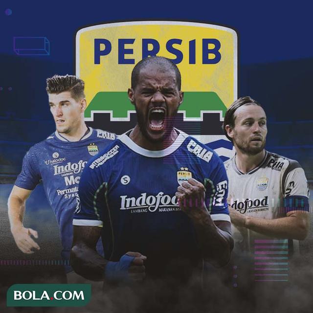 Persib Bandung - Nick Kuipers, David da Silva, Marc Klok