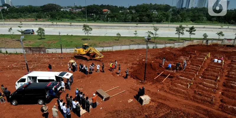 Lahan Baru Pemakaman COVID-19 di Tangerang Selatan