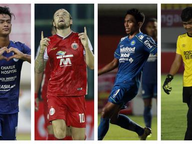 Kolase foto-foto dari pemain terbaik versi Bola.com saat berlaga dalam ajang Piala Menpora 2021. (Foto: Bola.com)