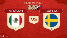 Berita video head-to-head Piala Dunia Rusia 2018: Meksiko vs Swedia.
