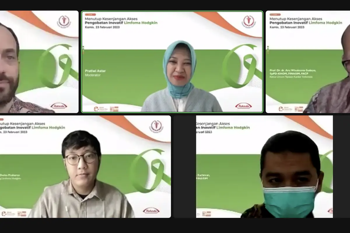 Webinar 'Menutup Kesenjangan Akses Pengobatan Inovatif Limfoma Hodgkin'