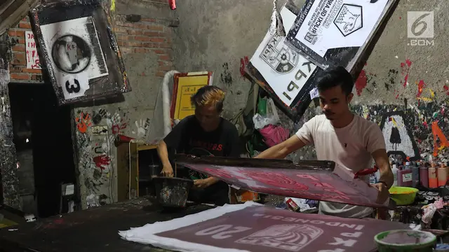 Jelang Pilpres 2019, Produksi Atribut Partai Meningkat Pesat