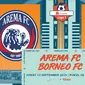 Shopee Liga 1 - Arema FC Vs Borneo FC (Bola.com/Adreanus Titus)