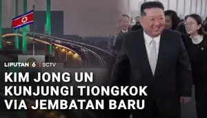 Kim Jong Un Kunjungi Tiongkok Lewat Jembatan Baru di Perbatasan