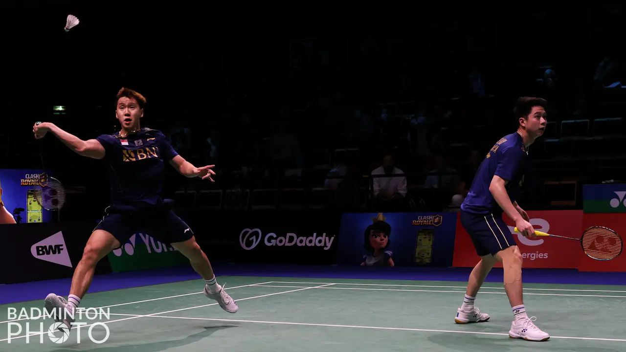 Piala Sudirman 2021 - Kevin Sanjaya dan Marcus Gideon