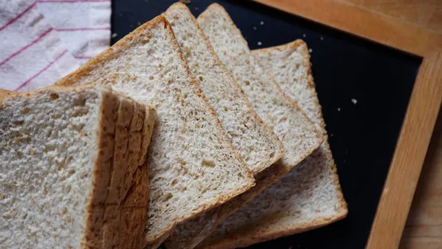 resep roti tawar gandum lembut dan empuk
