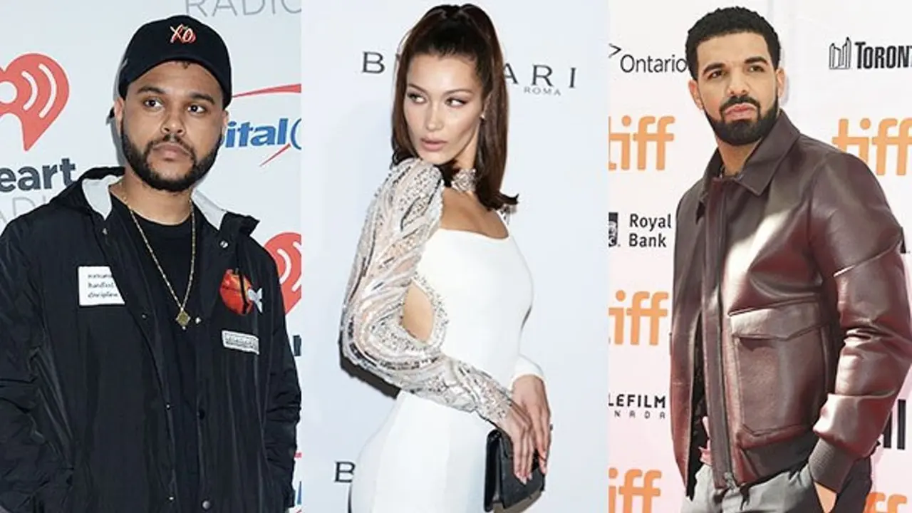 [Bintang] The Weeknd - Bella Hadid - Drake