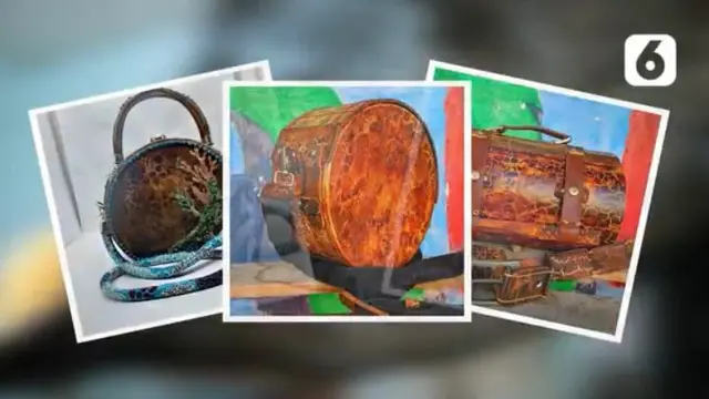 UMKM kerajinan limbah paralon asal Padang berhasil menarik minat secara internasional dengan produk tas dan aksesoris yang diproduksi dari bahan-bahan yang didaur ulang. (Photo dok. Liputan6)