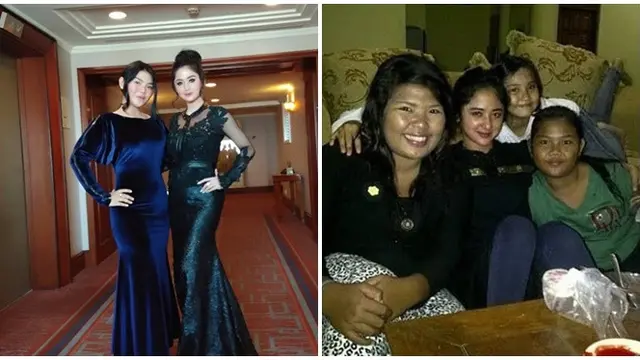 Dewi Perssik dan Rosa Meldianti berdamai, Ini 7 Momen Kebersamaanya