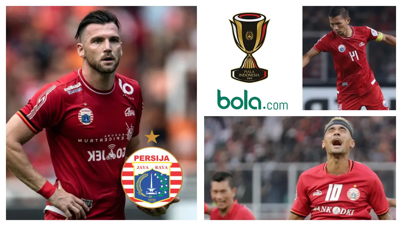 3 Amunisi Persija Jakarta Piala Indonesia