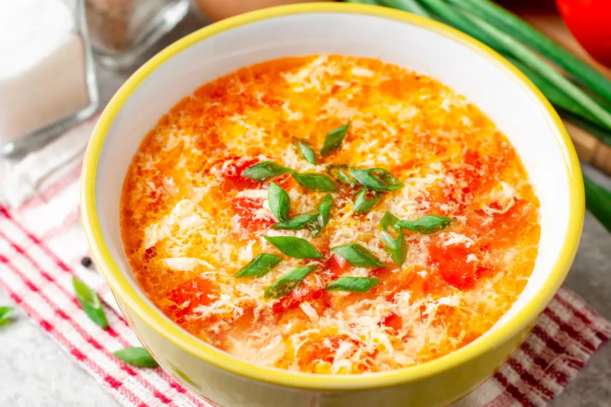 Resep sup telur praktis