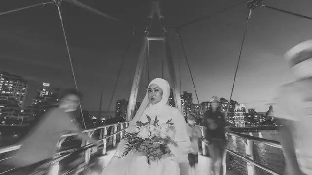 Shasha calon pengantin perempuan/(dok. Facebook sg.lightview)