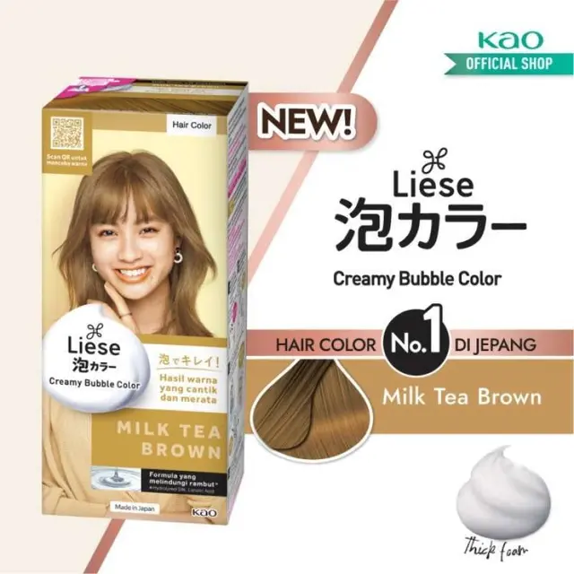 Cat Rambut Liese Bubble Foam