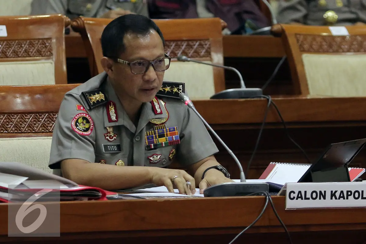 20160623- Komisi III Setuju Tito Karnavian Jadi Kapolri-Jakarta- Johan Tallo