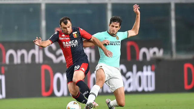 FOTO: Inter Milan Cukur Genoa 3-0