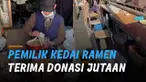 Seorang pemuda membagikan pengalamannya ketika makan di sebuah kedai ramen di Jepang.