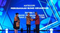 Bank Jatim meraih penghargaan Annual Report Award (ARA) 2022 dalam kategori Perusahaan BUMD Keuangan. (Foto: Istimewa)