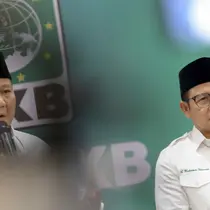Menurut Cak Imin, kedua partai tersebut telah lama bekerja sama di pemerintahan Presiden Joko Widodo (Jokowi) dan Ma'ruf Amin. (Liputan6.com/Herman Zakharia)