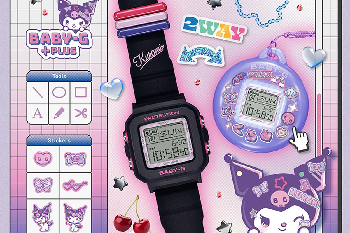 Casio Hadirkan Sentuhan Imut dan Edgy dengan BABY-G Kuromi