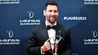 Lionel Messi jadi Olahragawan Terbaik 2023 di Laureus Awards 2023 (AFP)