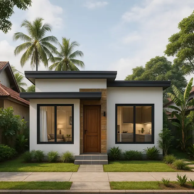 ⁠Desain Rumah Minimalis 6x10 Terbaru(ChatGPT)