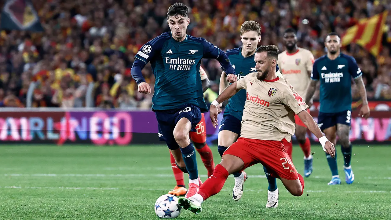 Foto: Arsenal Kena Comeback RC Lens di Liga Champions