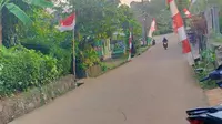 Lokasi korban saat dihampiri pelaku pembegalan modus korban tawuran di Kecamatan Bojonggede, Kota Depok. (Istimewa)