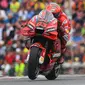 Francesco Bagnaia saat beraksi di MotoGP Austria (AFP)