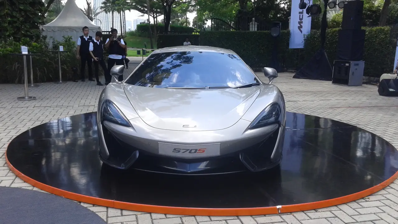 McLaren 570S Meluncur di Jakarta, Siapa Mau Beli?