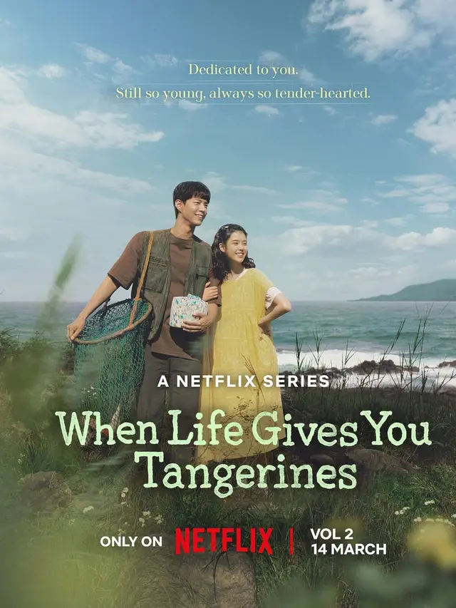 IU Bermain Peran Ganda di Drama WHEN LIFE GIVES YOU TANGERINES. (instagram/netflixkr)