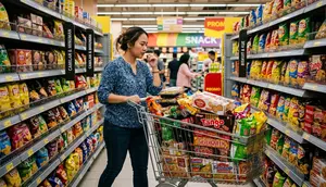 6 Bahaya Belanja Bulanan di Supermarket Saat Perut Lapar (Hungry Shopping Effect)