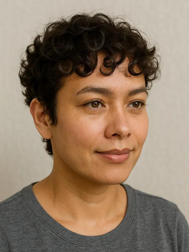 Pixie Cut untuk Rambut Tipis yang Bikin Volume Ilusi (Foto: ChatGPT)