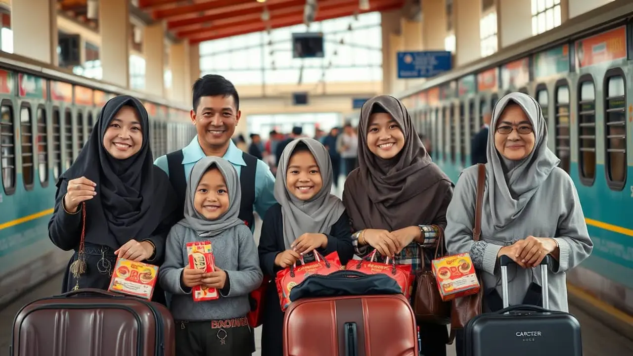 caption mudik lebaran