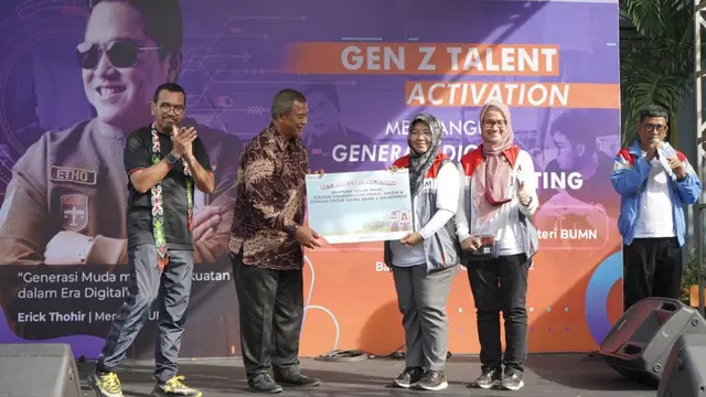 PT Pertamina (Persero) bersama Kementerian BUMN menggelar kegiatan Gen Z Talent Activation di SMAN 5 Balikpapan bertempat di SMAN 5 Balikpapan, Jumat (7/10/2022).
