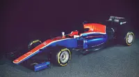 Manor Racing resmi memperkenalkan mobil MRT05 yang akan dipakai Rio Haryanto dan Pascal Wehrlein di ajang Formula 1 2016. (Crash)