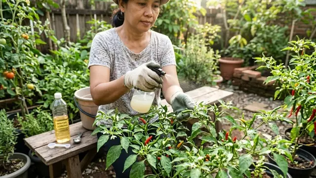 Minyak Goreng yang Dicampurkan Sedikit (AI Generated)