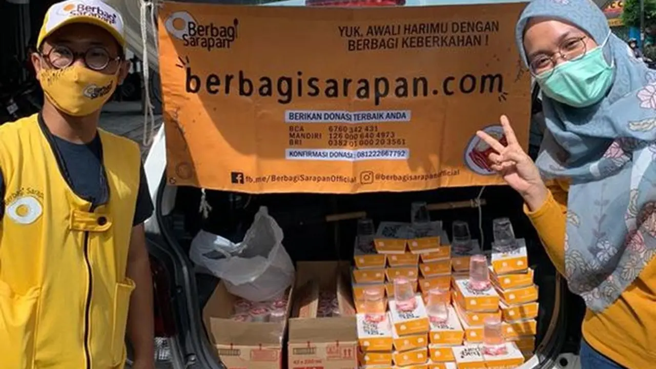 Gerakan Berbagi Sarapan, Bagi-Bagi Kebahagiaan Dimulai dari Pagi Hari