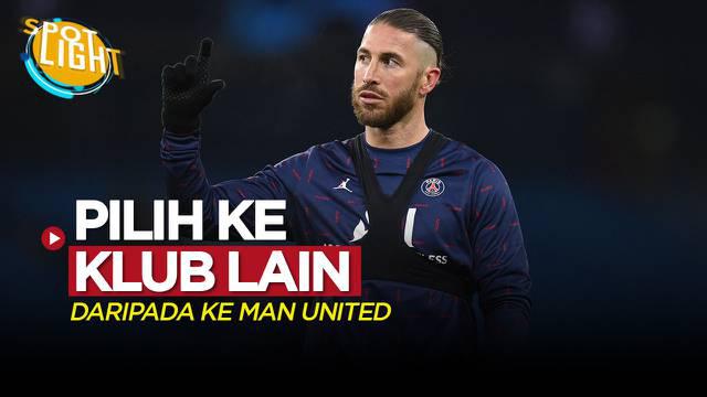 Berita video spotlight kali ini membahas tentang empat pemain yang hampir bergabung dengan Manchester United., salah satunya Sergio Ramos.