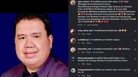 Unggahan kabar duka berita meninggalnya pencipta lagu Adjie Soetama di akun media sosial Agus Wisman. (Instagram/Agus Wisman)
&nbsp;