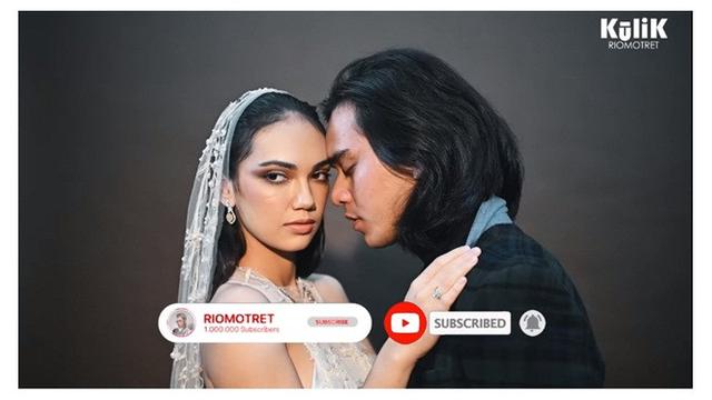 Bikin Baper, Ini 8 Gaya Pemotretan Haico dan Rangga Azof dengan Baju Pengantin