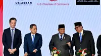 Prabowo Saksikan Penandatanganan 11 MoU Pengusaha RI-AS Senilai USD 38,4 Miliar, Ini Daftarnya